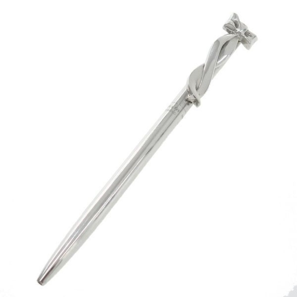 Tiffany & Co Sv Ballpoint Pen With Ribbon